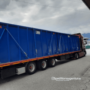 Transport 40 Fuß Container Österreich - Leimen