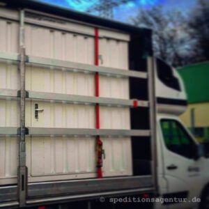 Material Container per Planensprinter - Speditionsagentur.de