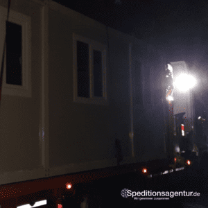 Transport Testcontainer von Köln nach Dresden