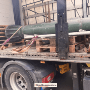 Kleinwindanlage auf LKW