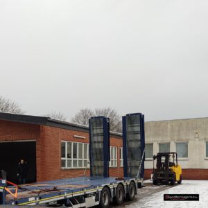 Transport von der Niederlande nach Deutschland (Rinteln) - Gabelstapler Komatsu