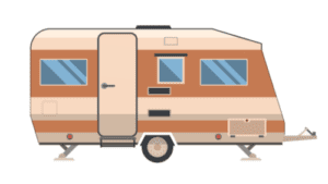 Caravan Wohnwagen - Transport per Speditionsagentur