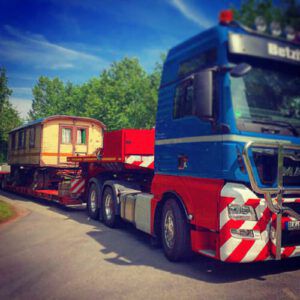 Tiefbett Schaustellerwagen