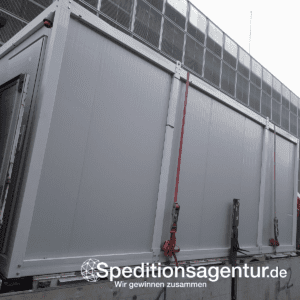 Transport Corona Testcontainer von Dresden nach Köln