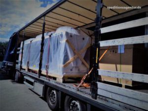 Abwärmeeinheit Anlage auf LKW