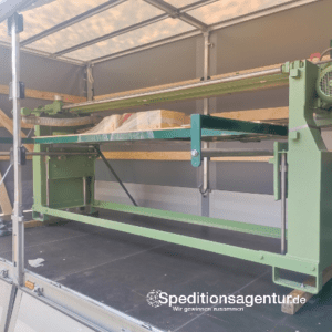 Transport einer Maschine von Blomberg nach Oberpframmern