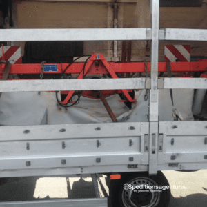 Transport Mähwerk von Cadenberge nach Traventhal