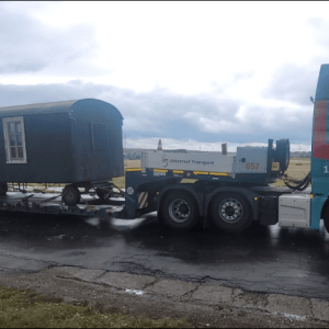 Schönwalde-Glien nach Wiesbaden - amerikanischer Schulbus