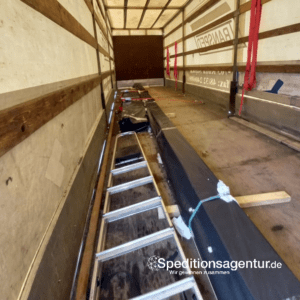 Transport Holzbalken von Lübbecke nach Linden