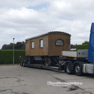 Transport Tiny House Pölchow - Wiesenfeld