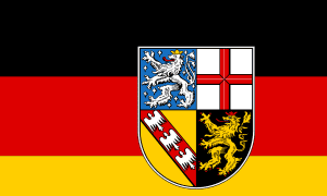 Saarland Karte