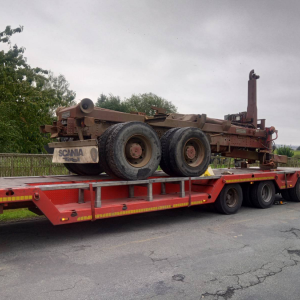 Schönwalde-Glien nach Wiesbaden - amerikanischer Schulbus