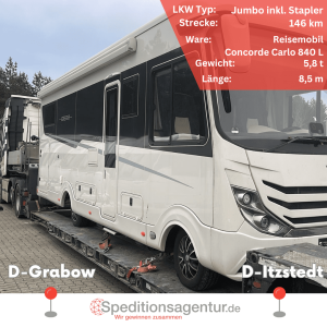 Schönwalde-Glien nach Wiesbaden - amerikanischer Schulbus